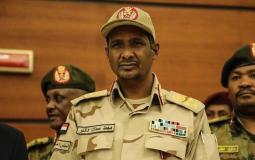 نائب رئيس المجلس السيادي السوداني حميدتي