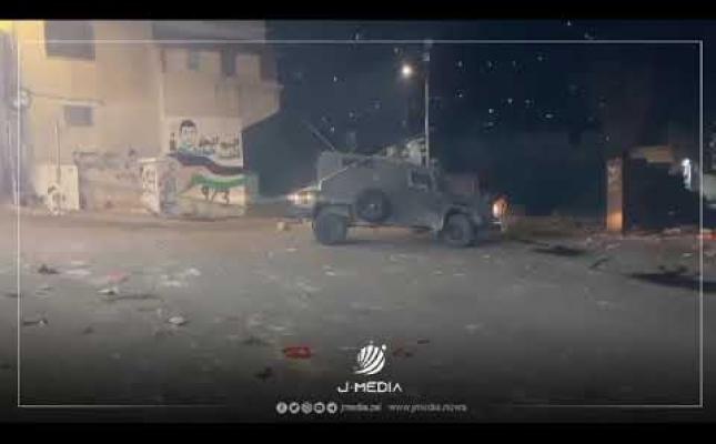 تغطية صحفية | قوات الاحتـ ـلال تواصل اقتحام بلدة برقة غرب نابلس.